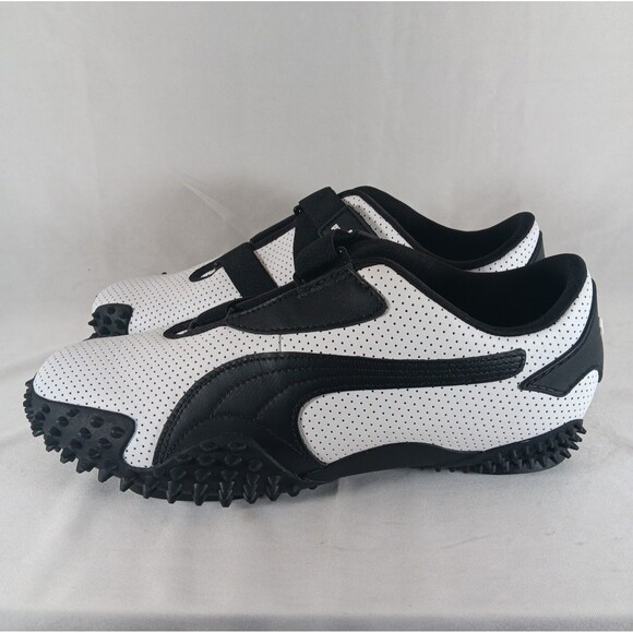 PUMA Mostro Perforated Leather Sneakers Men’s 9 White Black (397331-01) Athletic main image 8